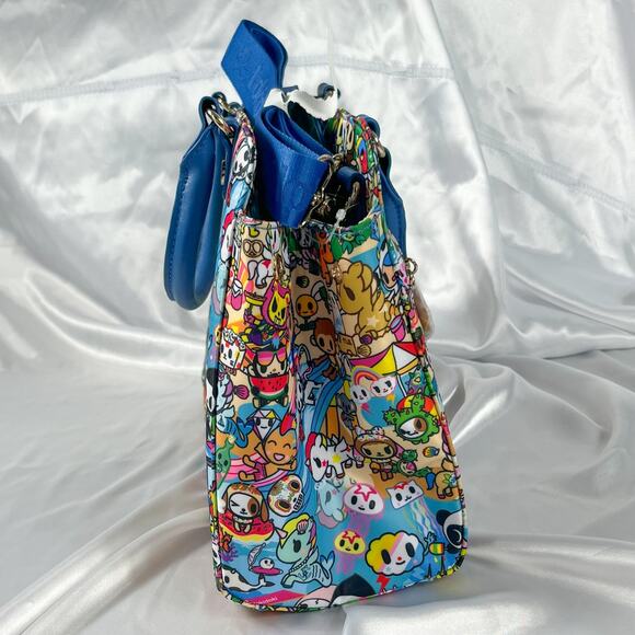 Tokidoki Summer Splash Beach Structured Handbag Bag Purse Stellina Sandy Kaiju - Picture 5 of 16